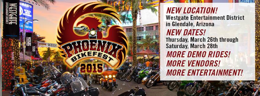 Phoenix Bike Fest March 26 - 28